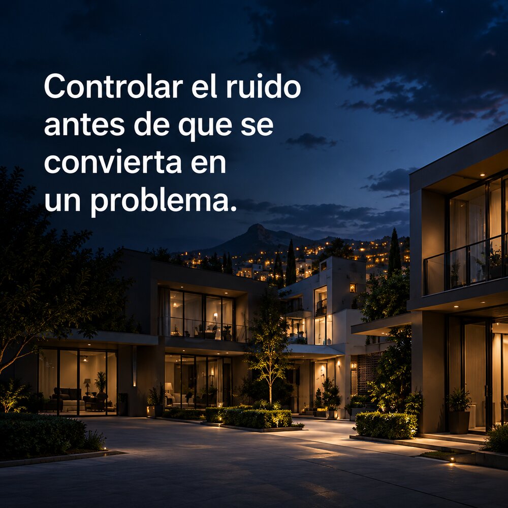 Controlar el ruido antes de que se convierta en un problema