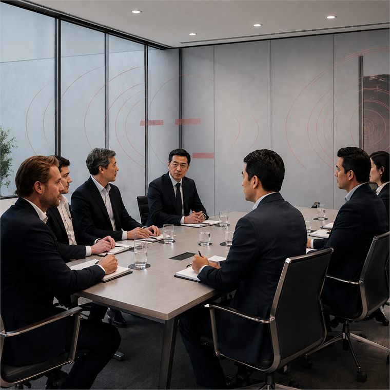 Sala de juntas corporativa